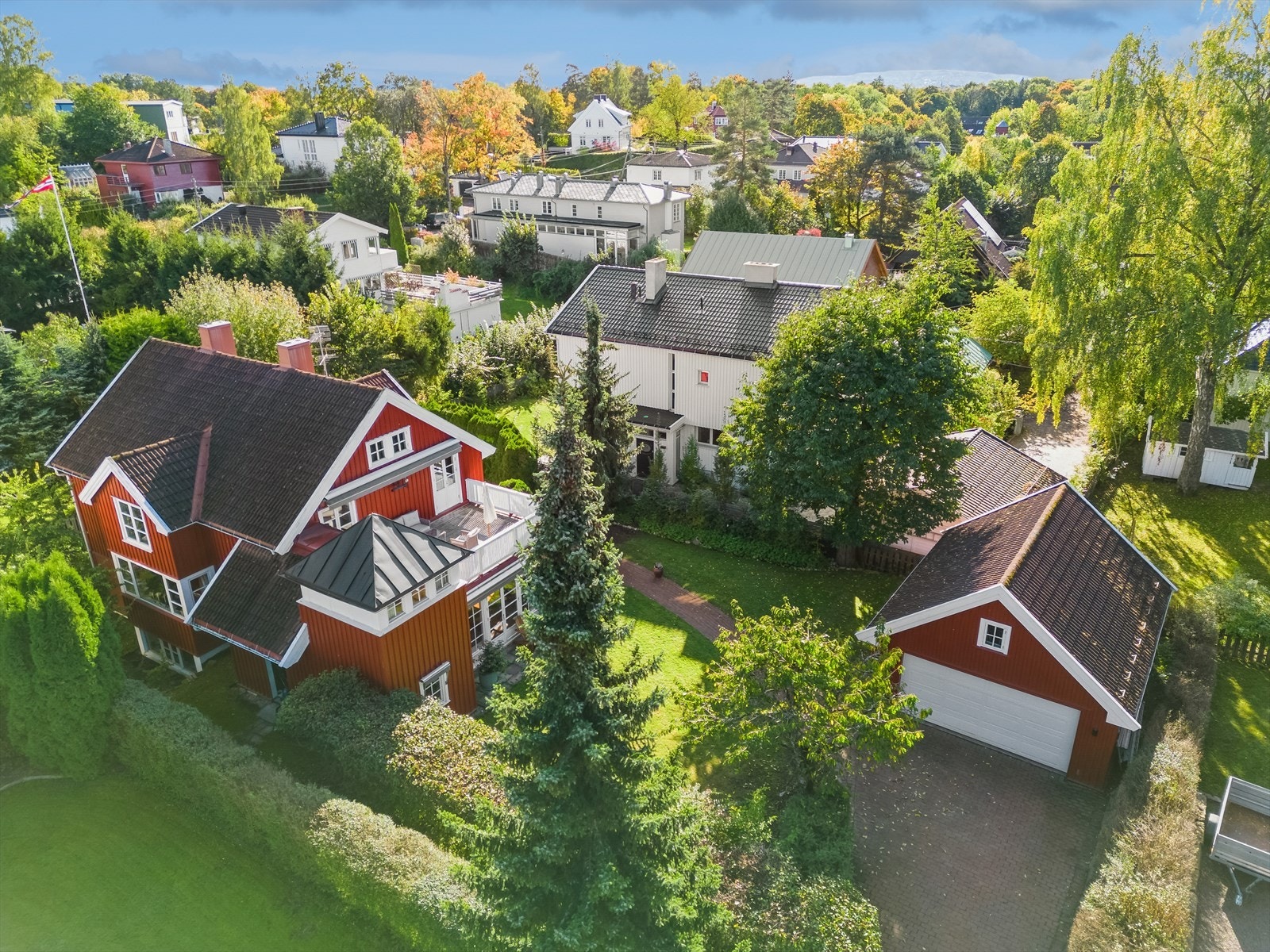 Dette er et svært hyggelig og barnevennlig område med rolig atmosfære og idyllisk preg. Galleribilde