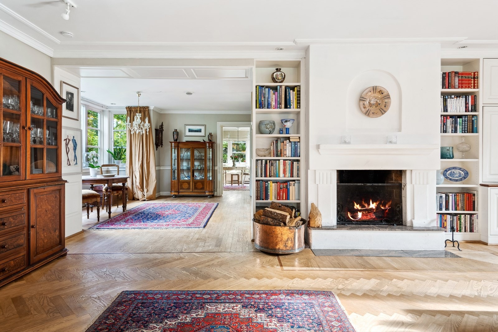 Den gode utformingen gjør det enkelt å innrede oppholdsrommene etter eget ønske. Galleribilde