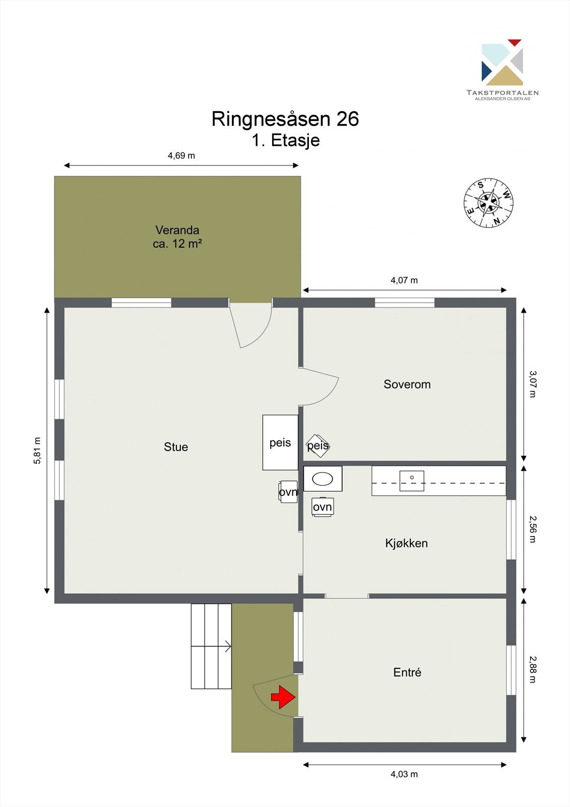 Plantegning. Galleribilde
