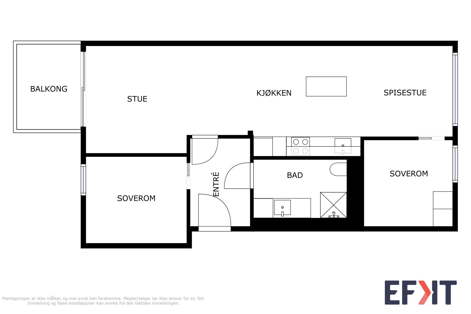 Planskisse Galleribilde