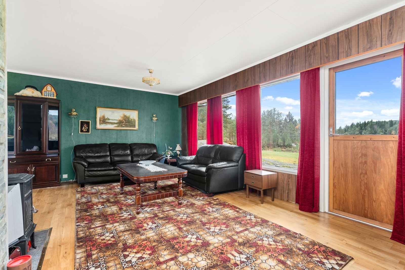 Egen utgang til uteområdet. Galleribilde