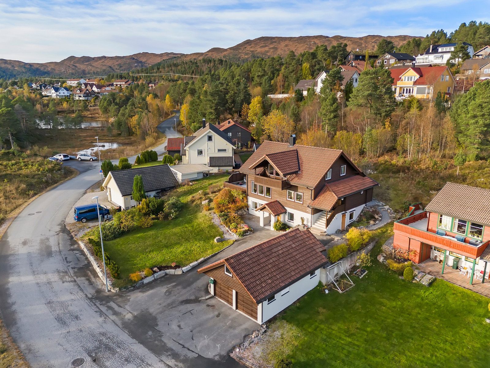 Fin enebolig med utleie og barnevennlig beliggenhet i rolig gate