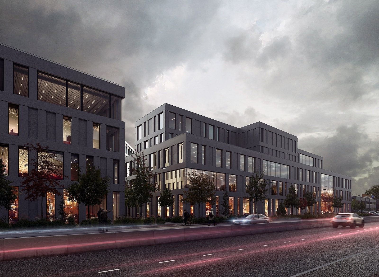 Illustrasjon eksteriør Galleribilde