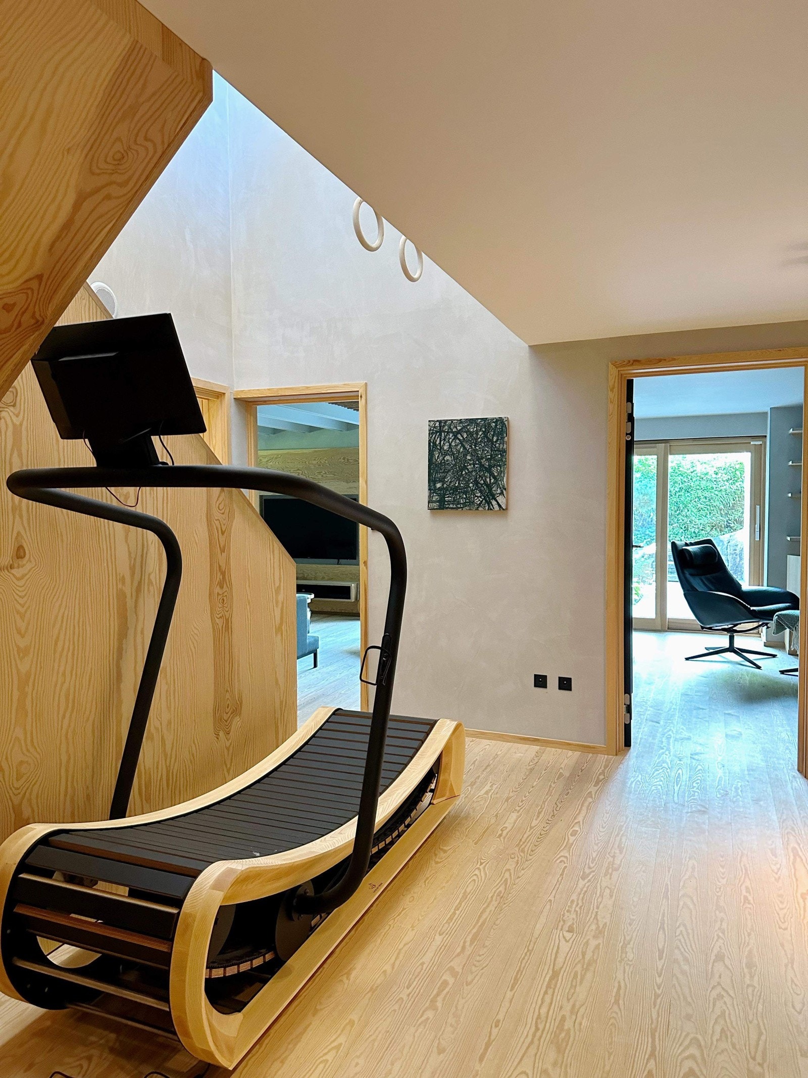 Fra gang i u.etg. hvor det er plass til tredemølle Galleribilde