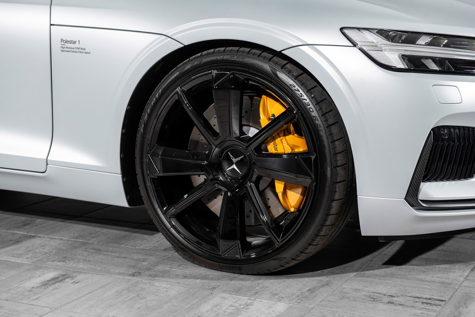 21" felger fra Polestar med ventilerte bremseskiver