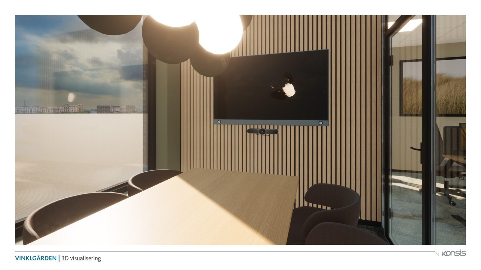 Illustrasjon - visualisering av næringslokaler Galleribilde