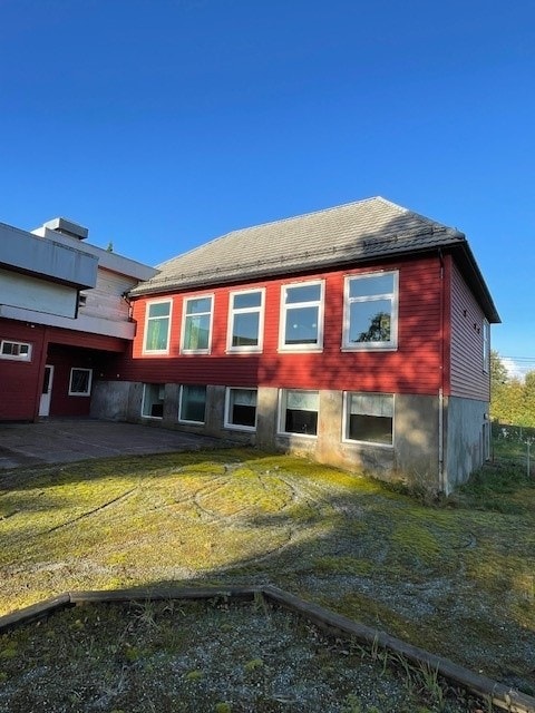 Hauge skule - bilde frå aust - gamleskulen Galleribilde