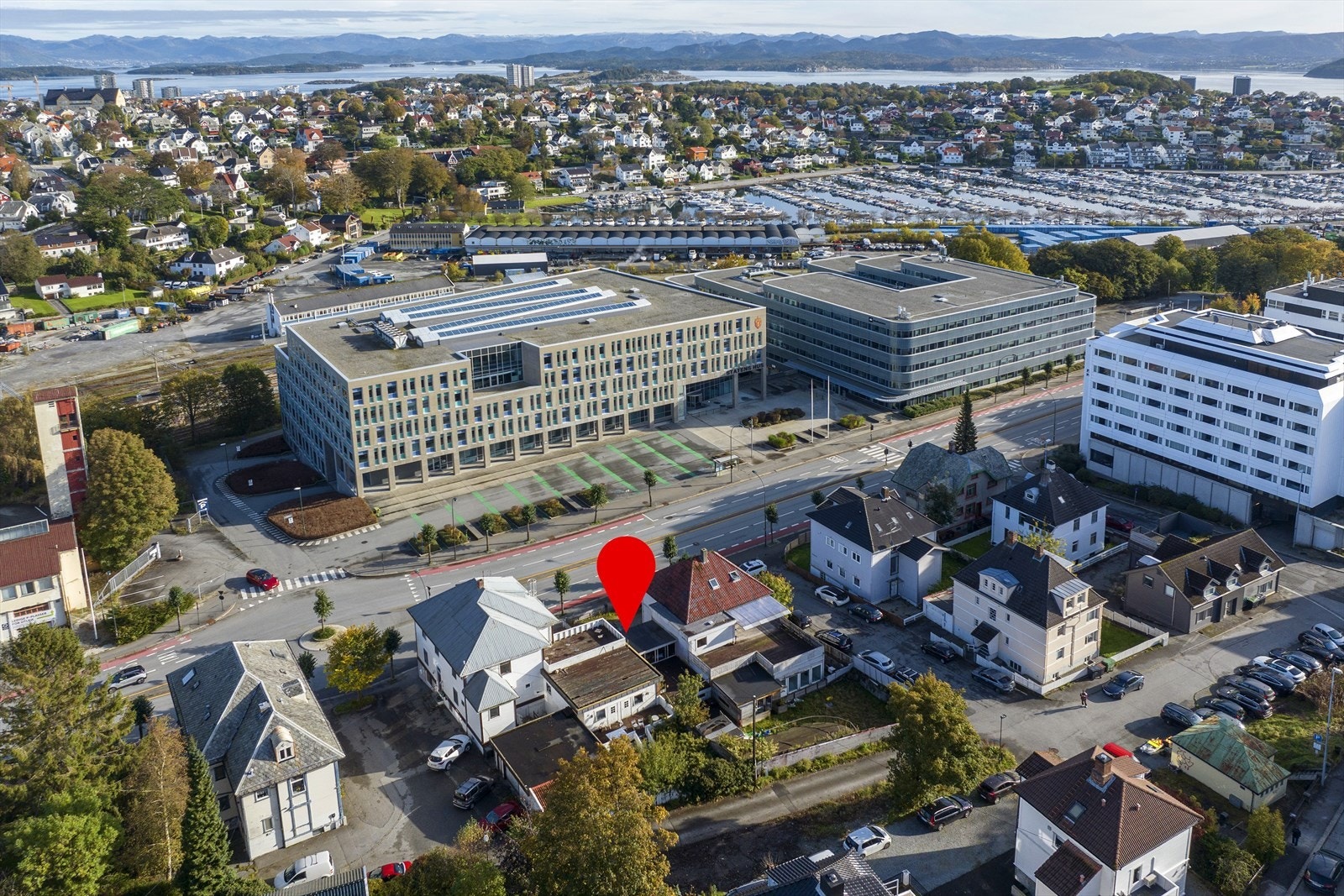 Oversiktsbilde - kvartalet Galleribilde