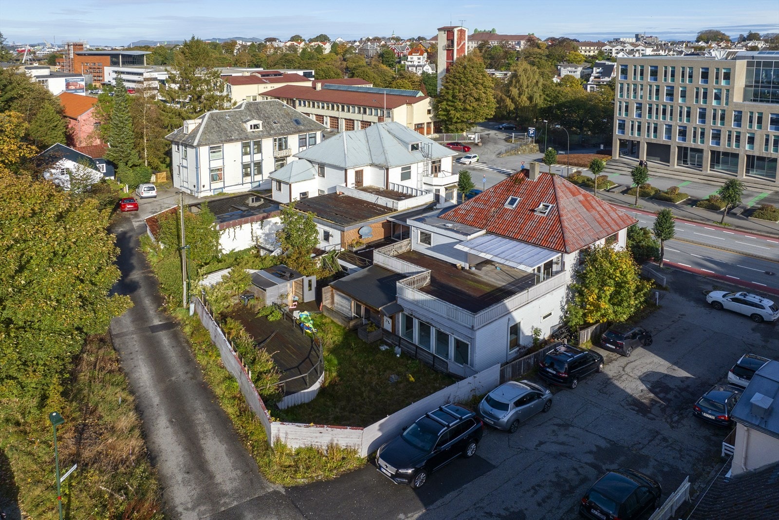 Oversiktsbilde - kvartalet Galleribilde