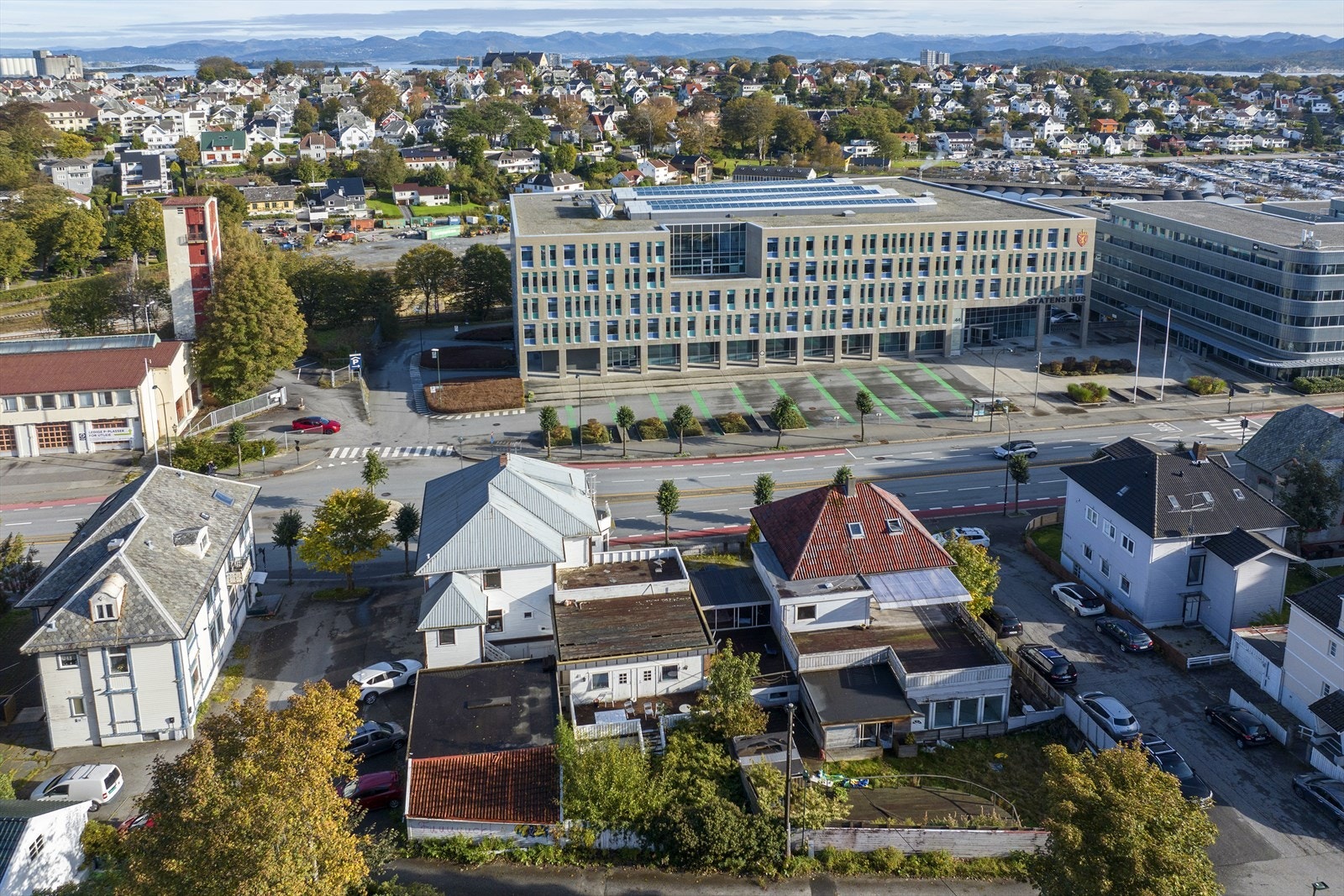 Oversiktsbilde kvartalet Galleribilde