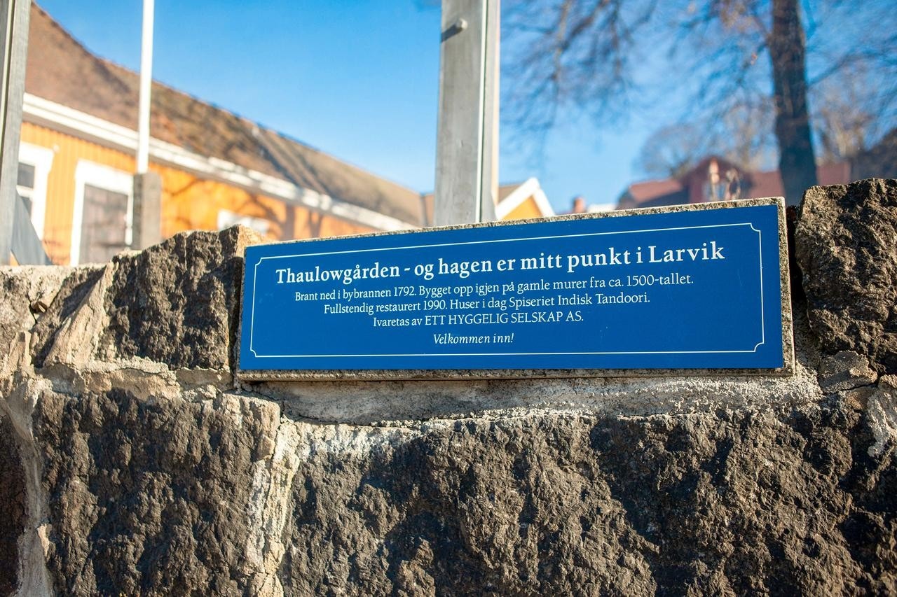 Thaulowgården - Fullstendig restaurert av nåværende eier i 1990 Galleribilde