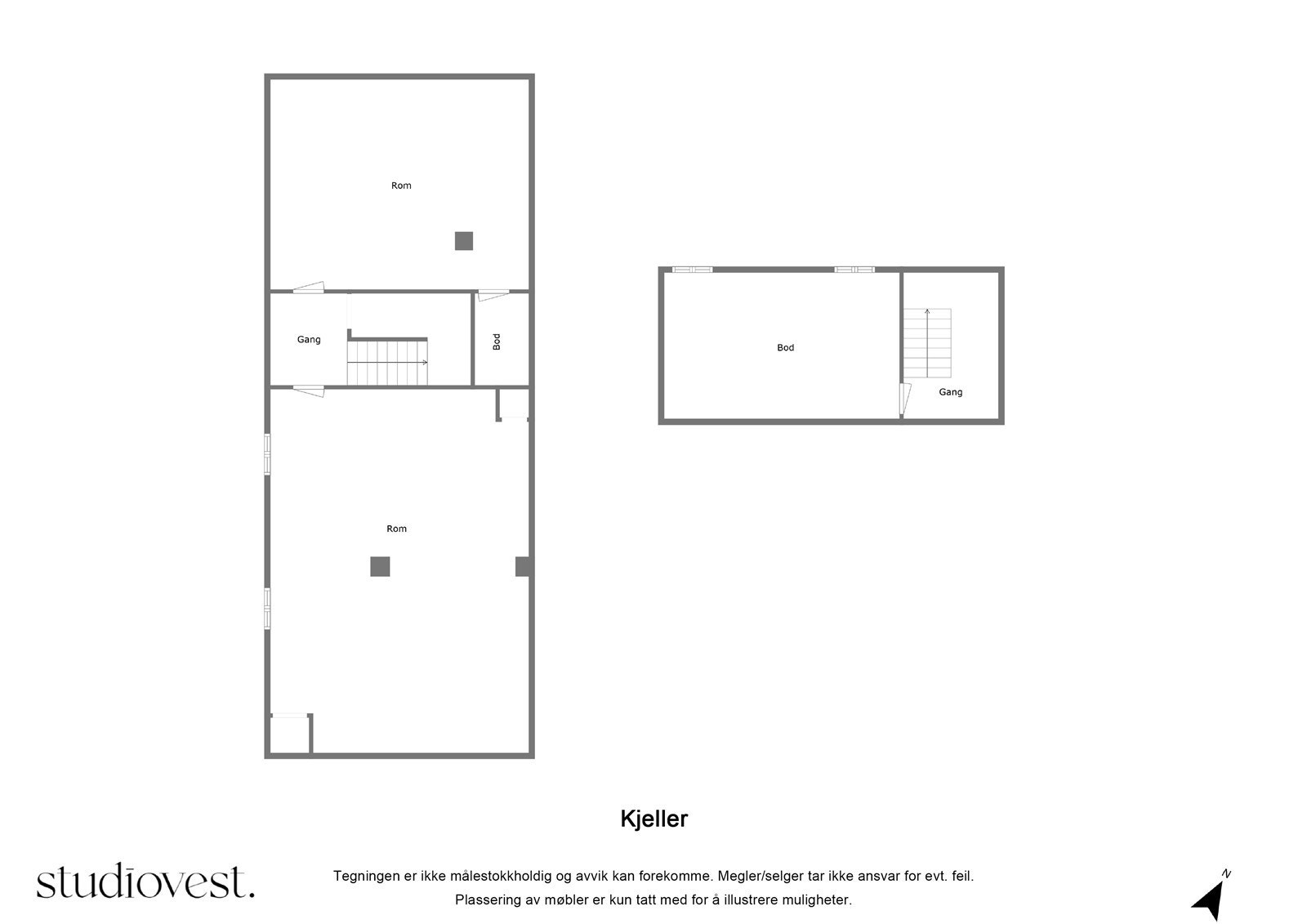 Planskisse Galleribilde