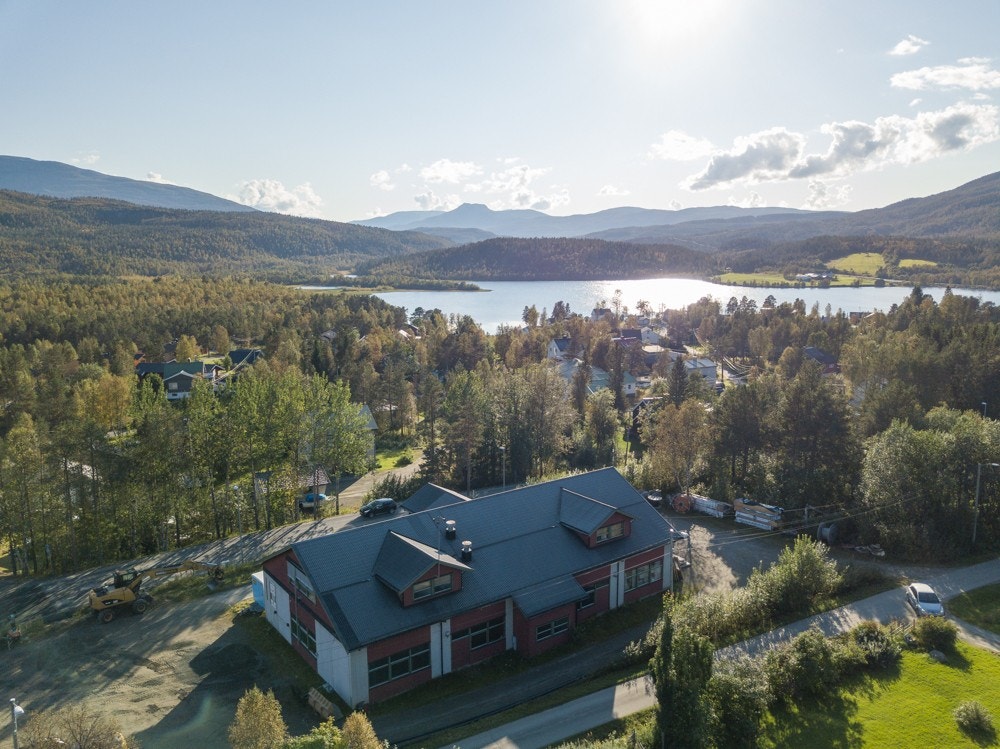 Næringseiendom i dag, med godkjenning for boligprosjekt Galleribilde
