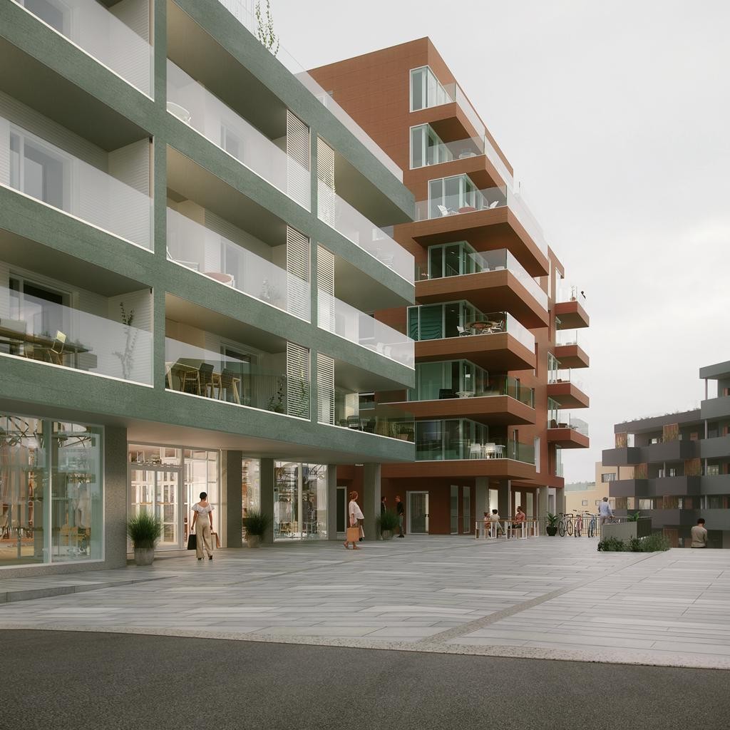Øvre plassen i passasjen Galleribilde