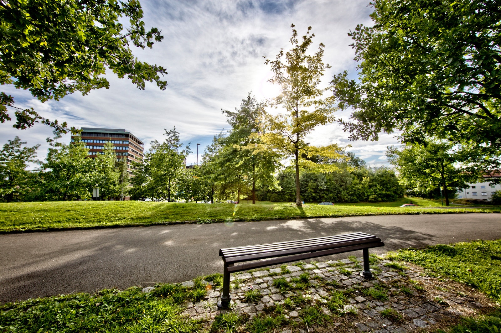 Det er mange fine grøntområder i umiddelbar nærhet til Hagegata 23 Galleribilde