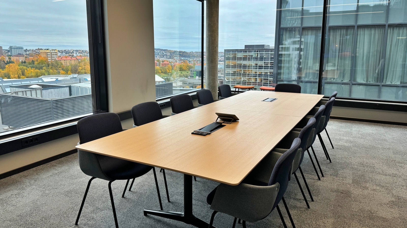 Utsikt fra møterommet Galleribilde
