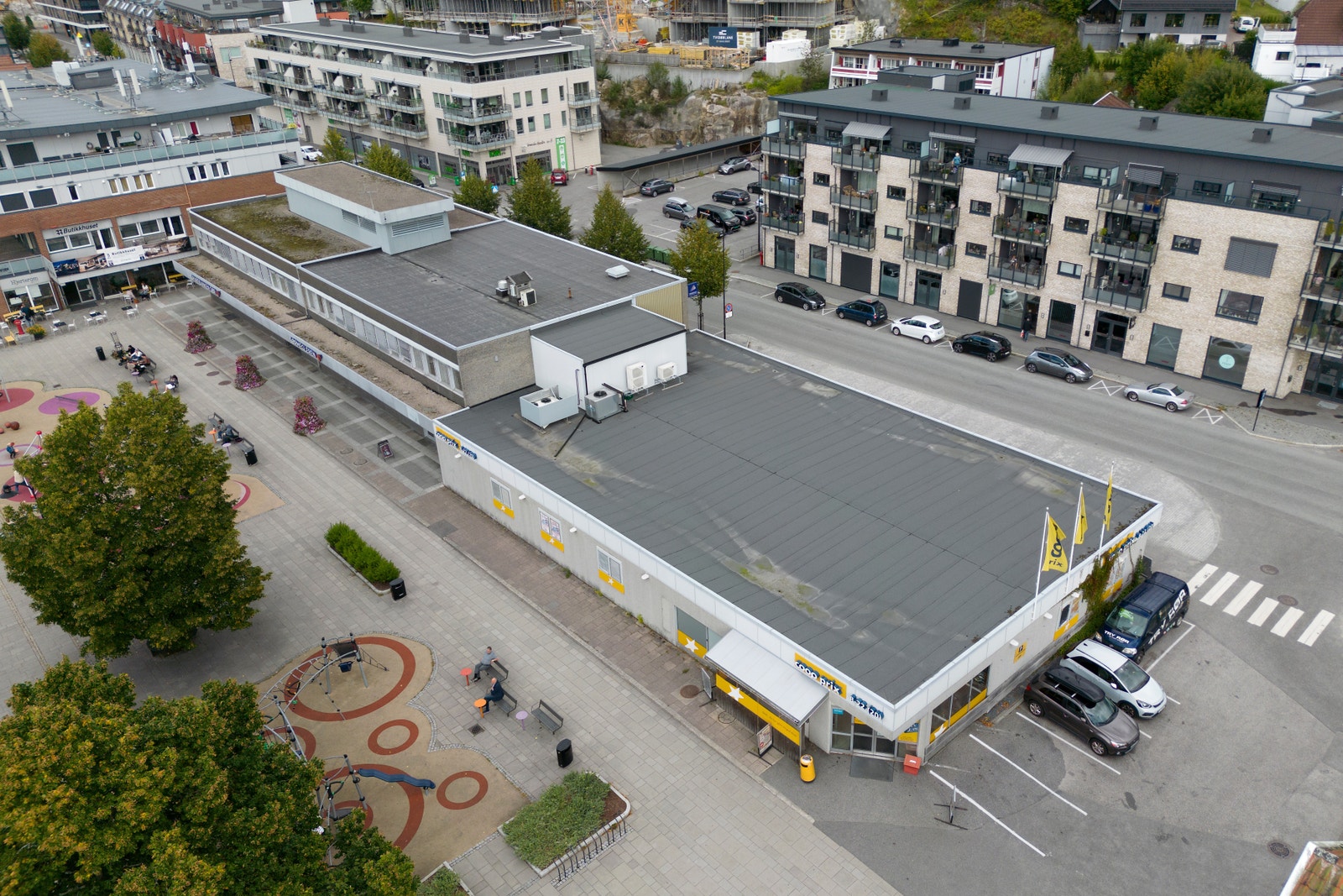 Varelevering fra Sentrumsvegen med egen kjøreport Galleribilde
