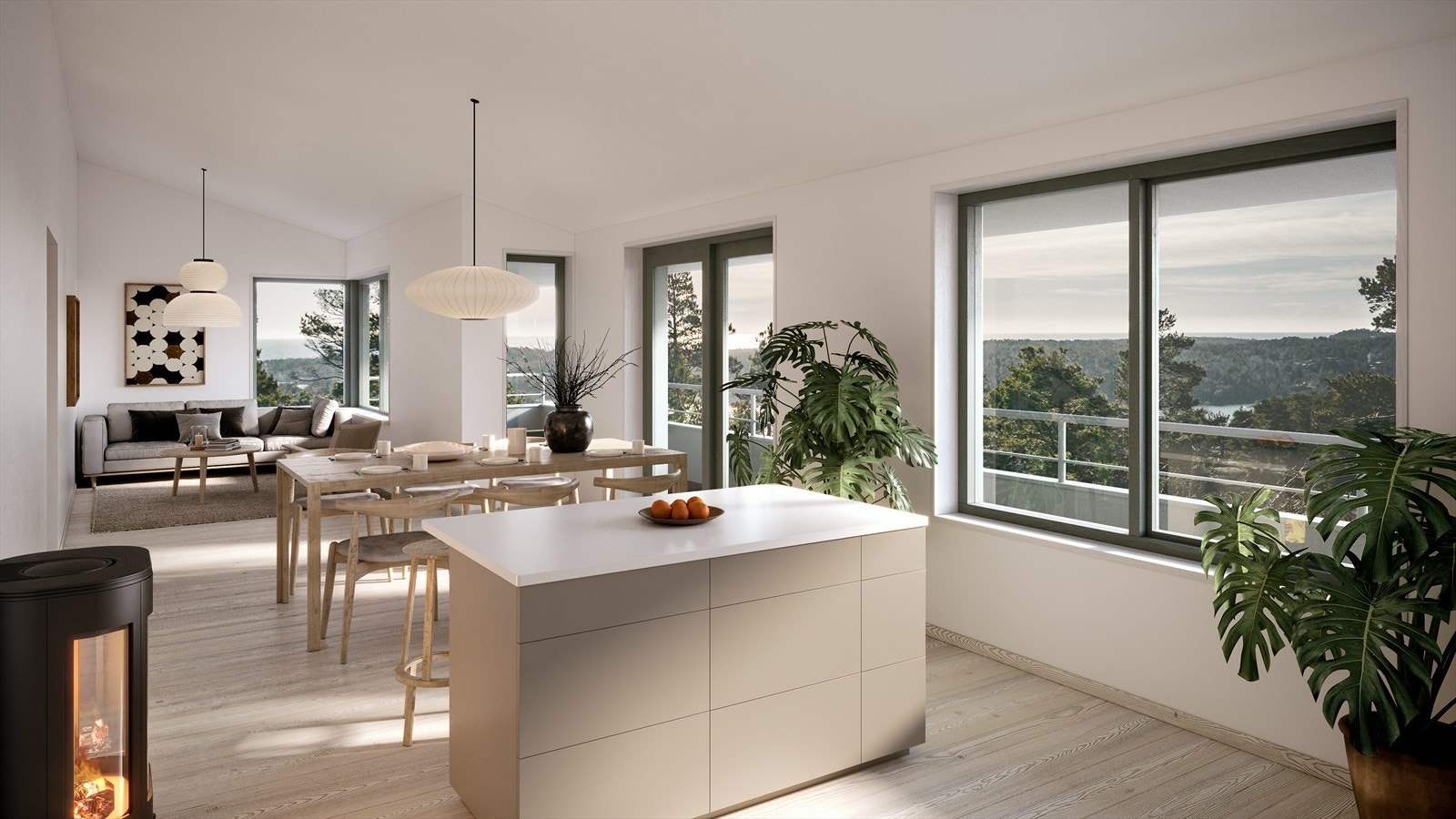 Interiørbilde leiligheter, Boligtype C Galleribilde