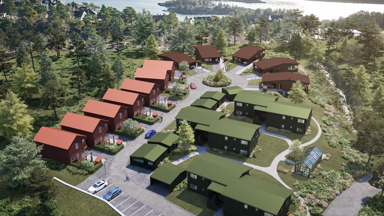 Prosjekt Risør Platå oversikt Galleribilde