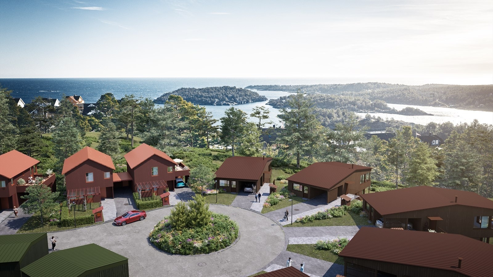 Prosjekt Risør Platå oversikt Galleribilde