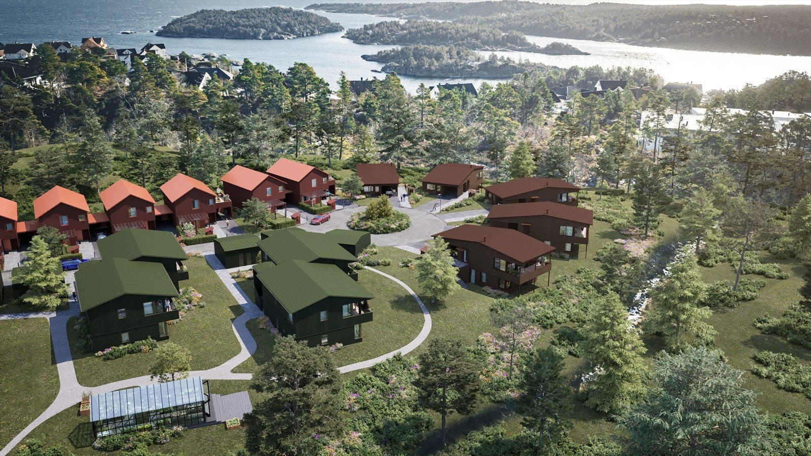 Prosjekt Risør Platå oversikt Galleribilde