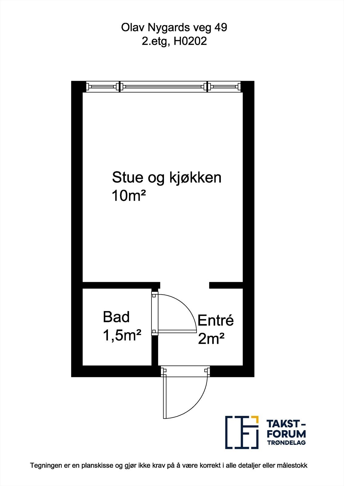 Planskisse H0202 Galleribilde