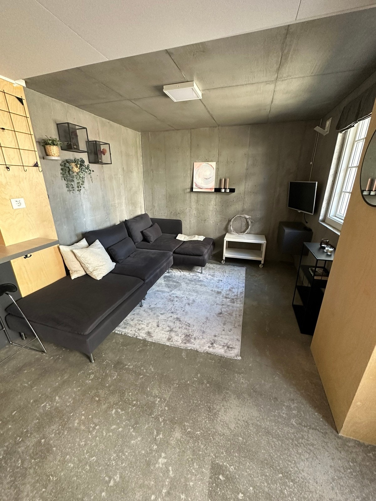 Stue del m sofa og tv Galleribilde
