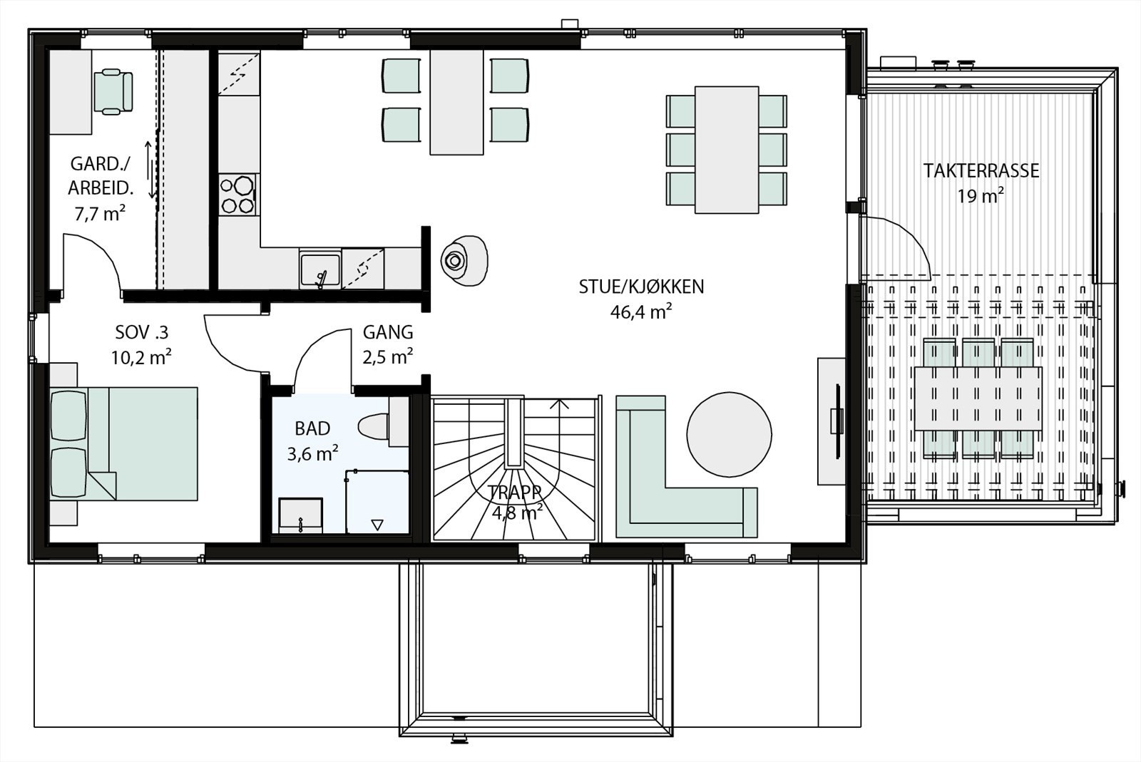 2. etasje hus 2 Galleribilde