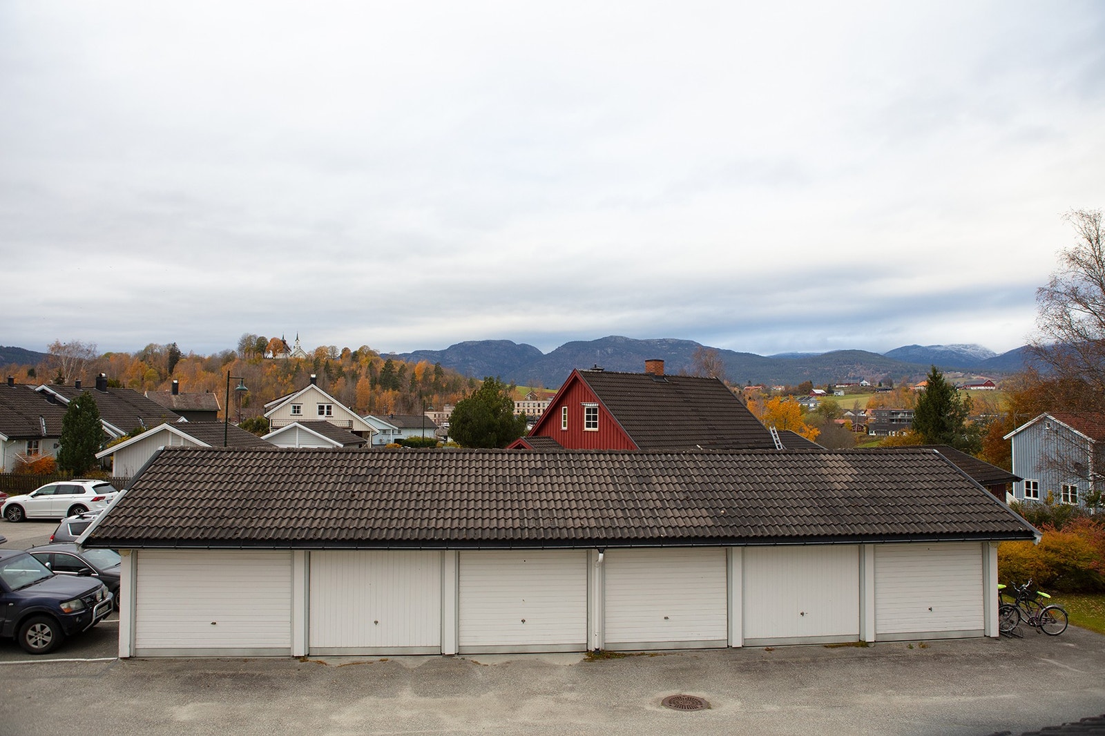 Garasje anlegg, nr.3 hører til leiligheten Galleribilde