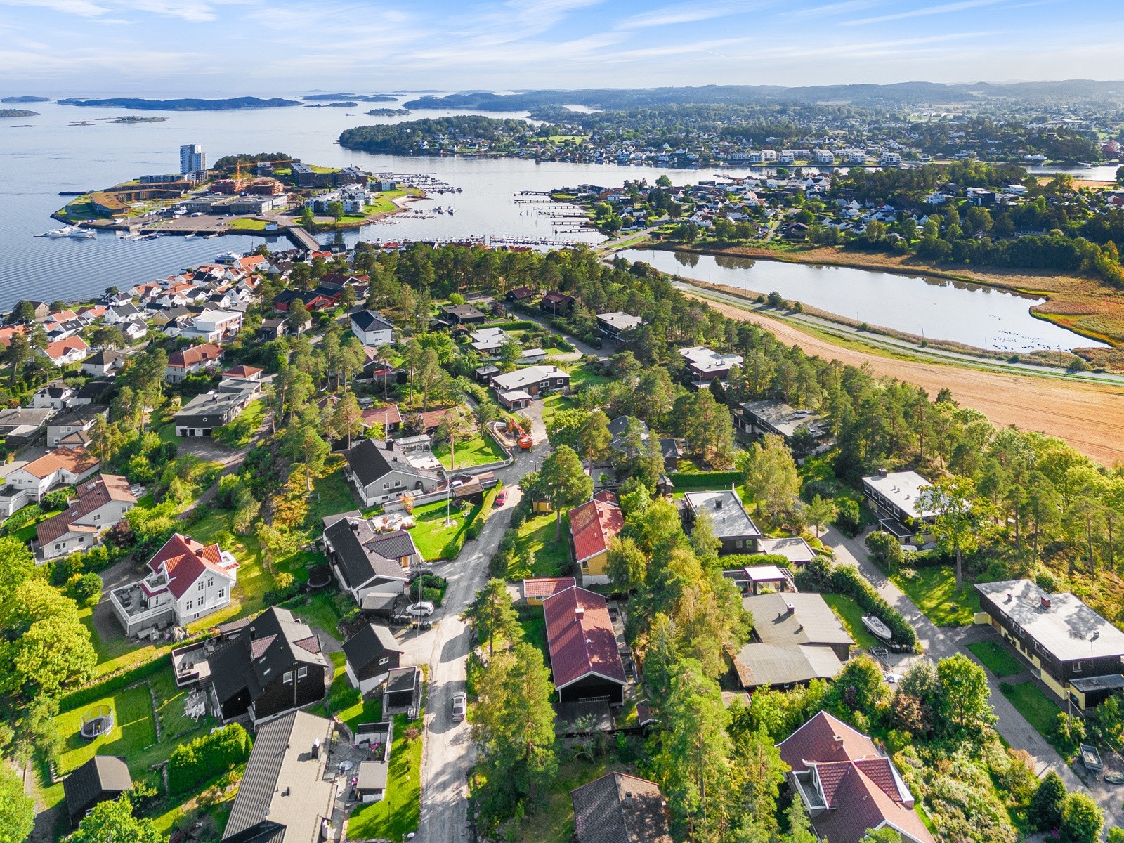 Høydefoto/oversiktsbilde Galleribilde