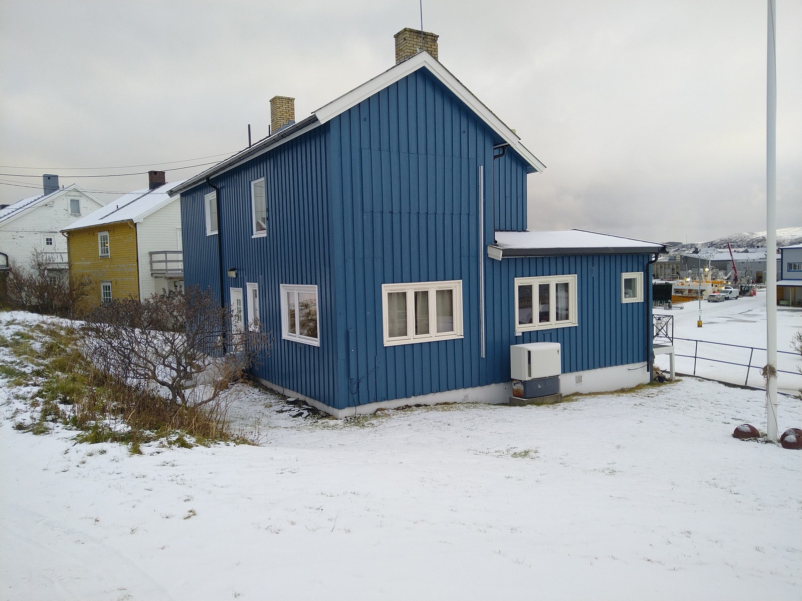 Blåhuset set fra Vest Galleribilde