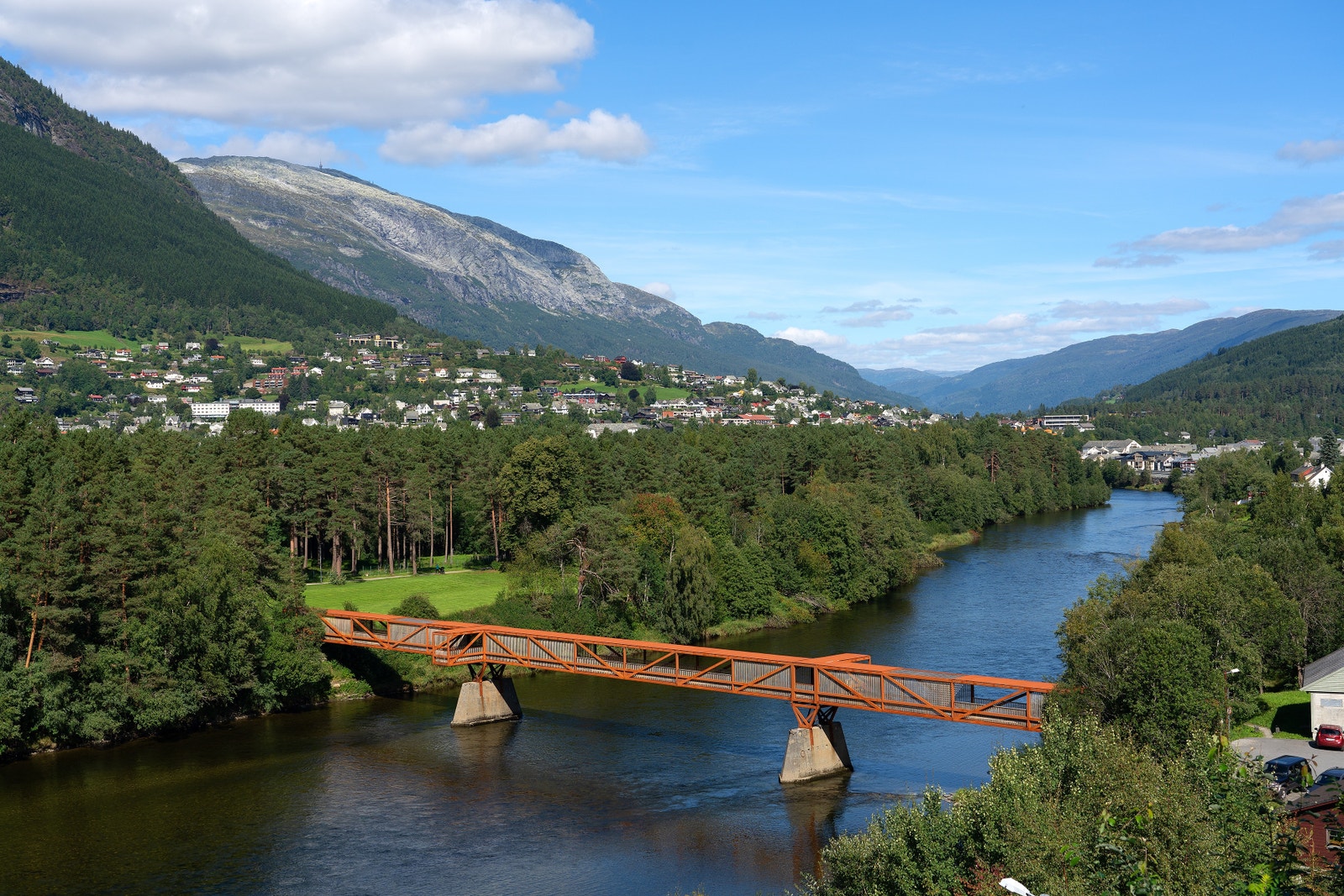 Nærområde til Nyrefeltet, Tintrabrui, Vosso og Prestegardsmoen. Galleribilde
