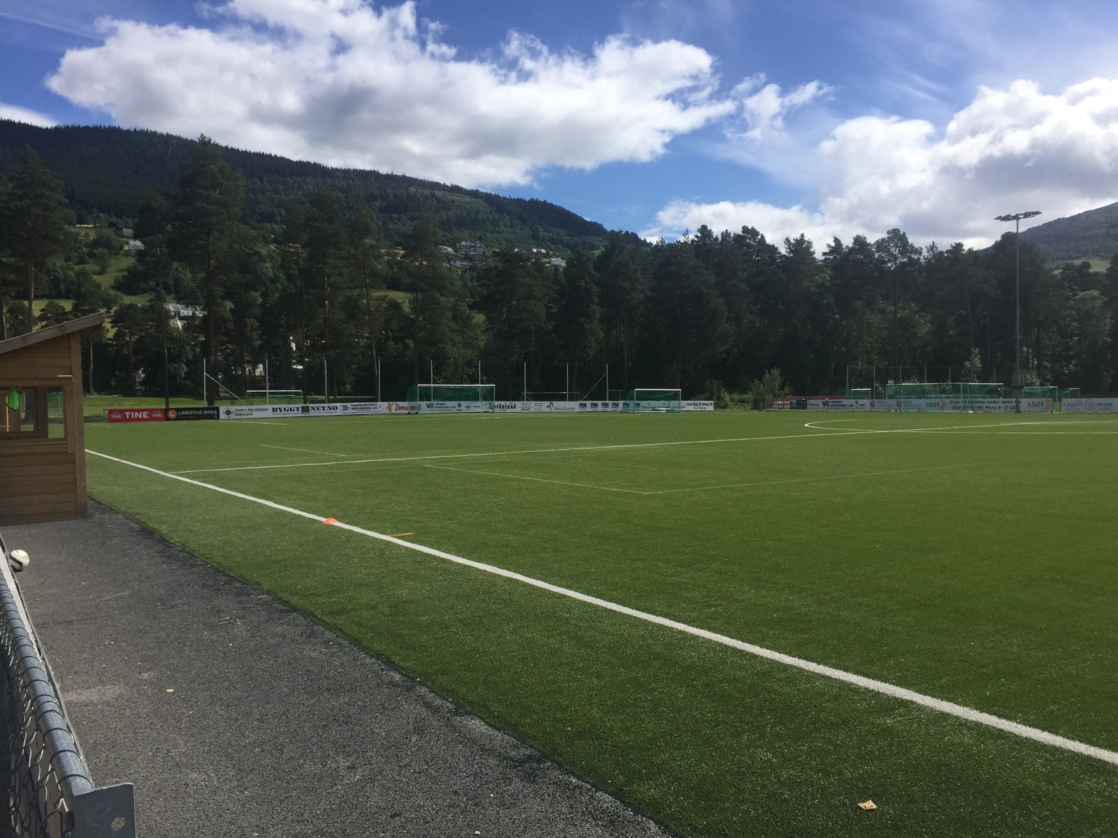 Idrettsanlegg på Prestegardsmoen. Galleribilde