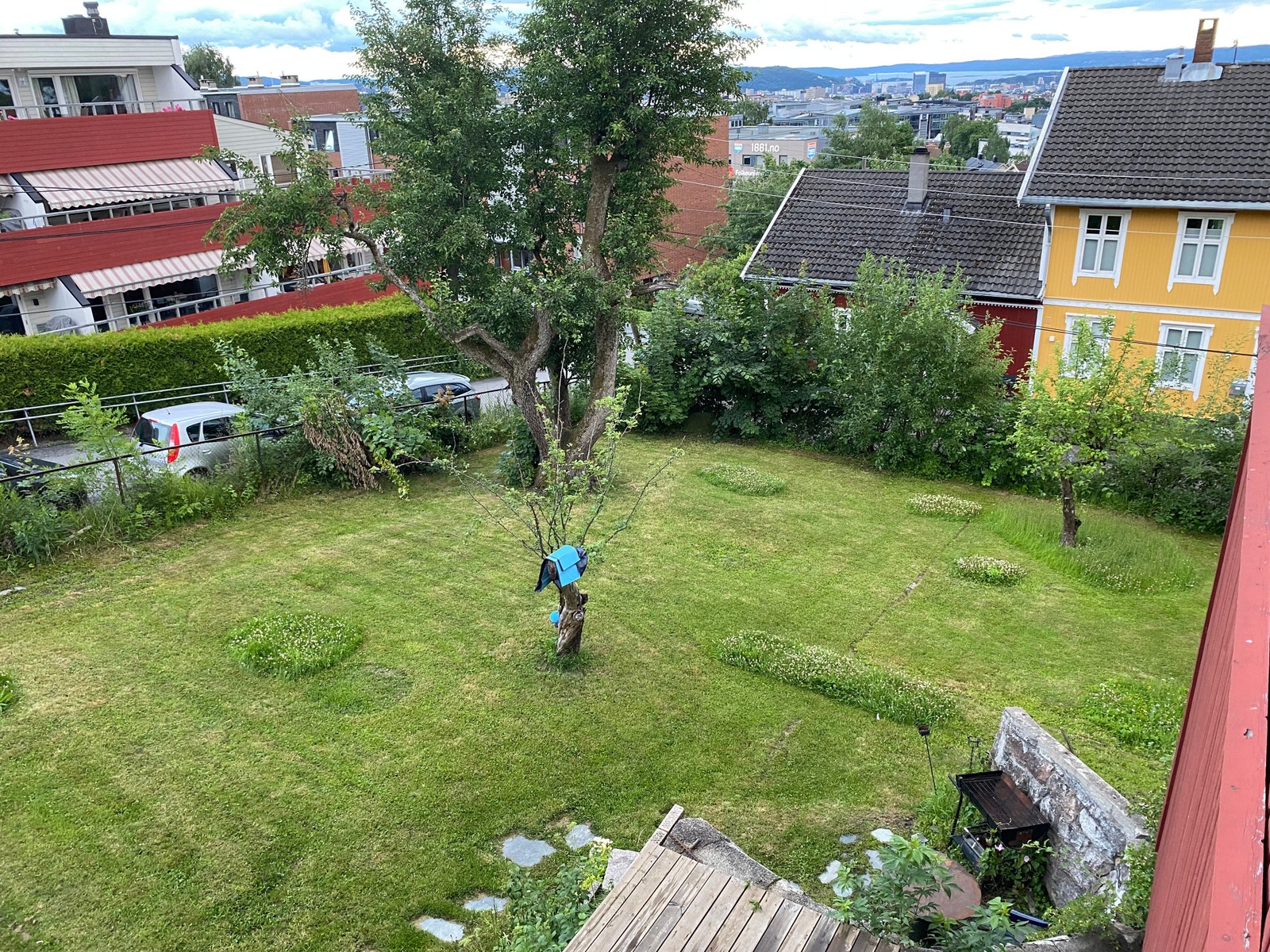 Utsikt fra vindu Galleribilde