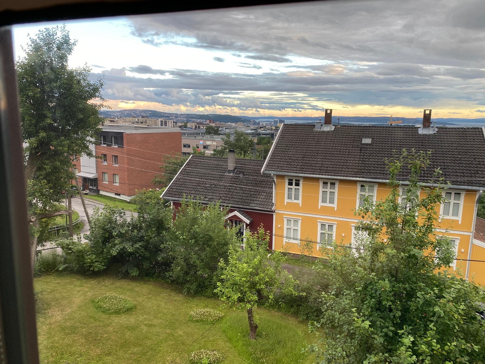 Utsikt fra vindu Galleribilde