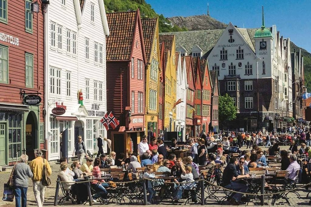 35 min å gå til bryggen Galleribilde