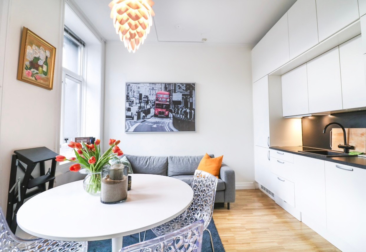 Sofaen på bildet er byttet ut Galleribilde