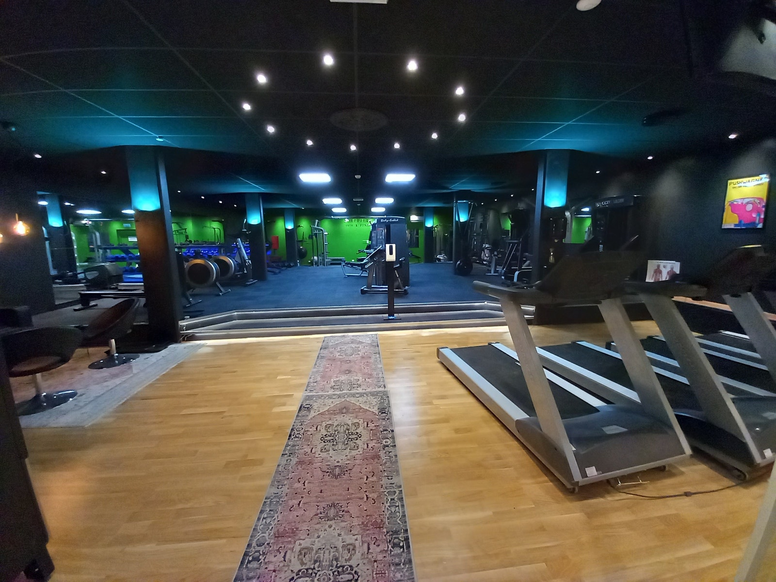 ca 200m2 treningsrom Galleribilde
