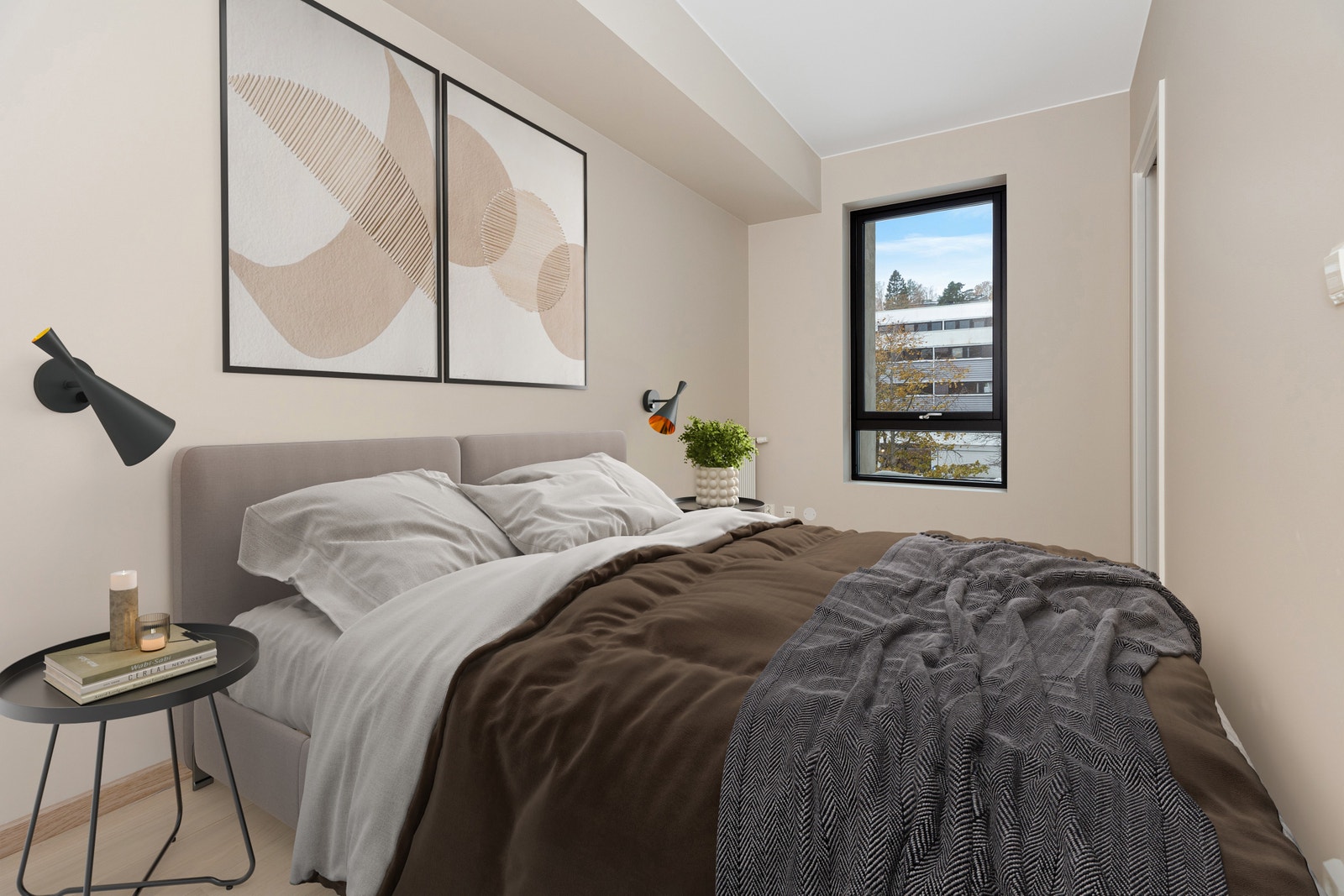 Hovedsoverom. Bildet er digitalstylet. Galleribilde