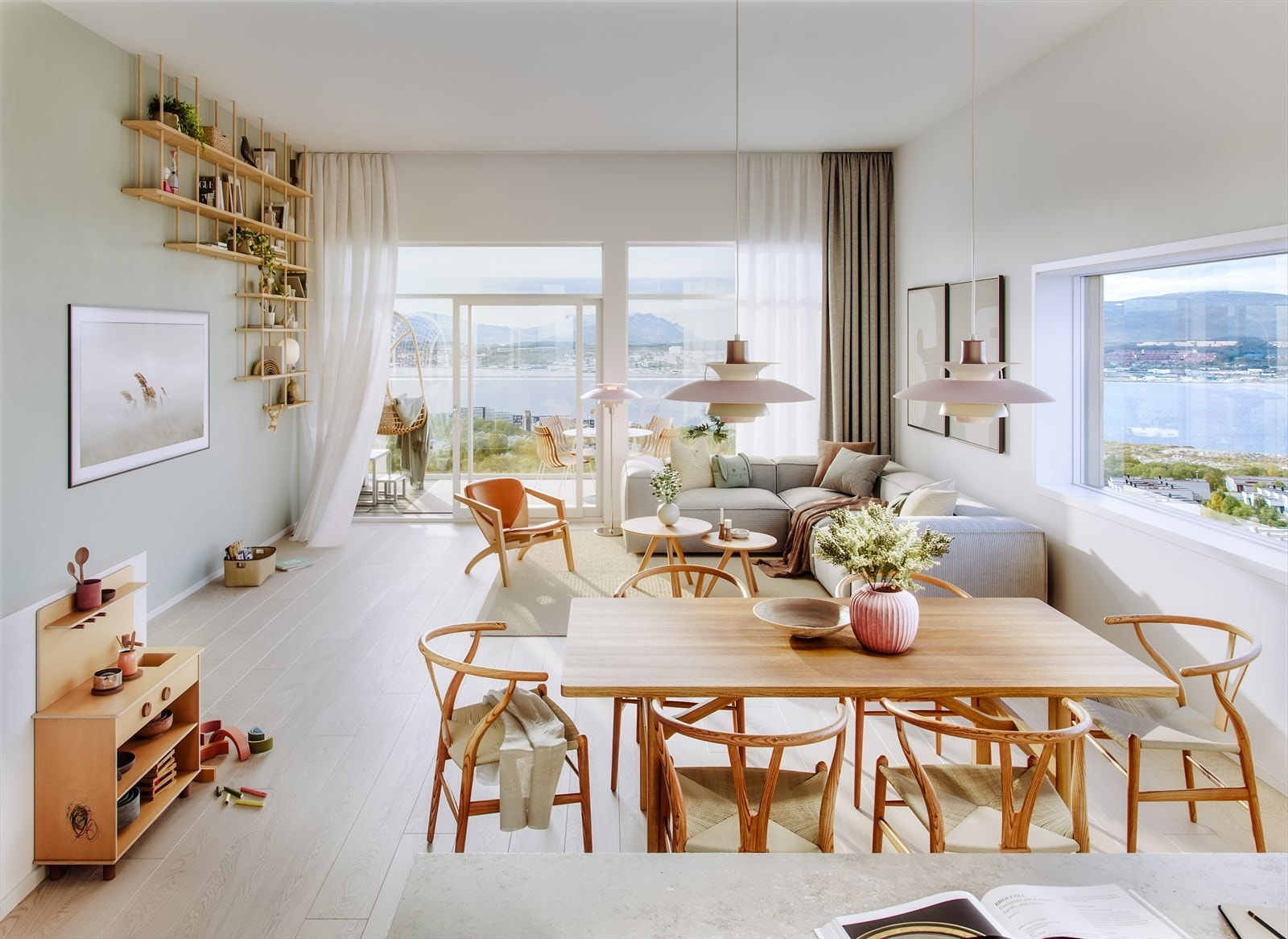 Bilde fra tilsvarende leilighet - Illustrasjonsfoto, avvik kan forekomme Galleribilde