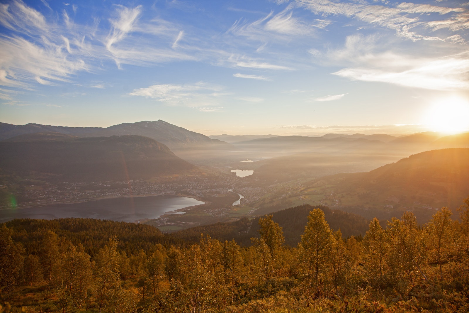 Turområde i fjellene rundt Voss. Galleribilde