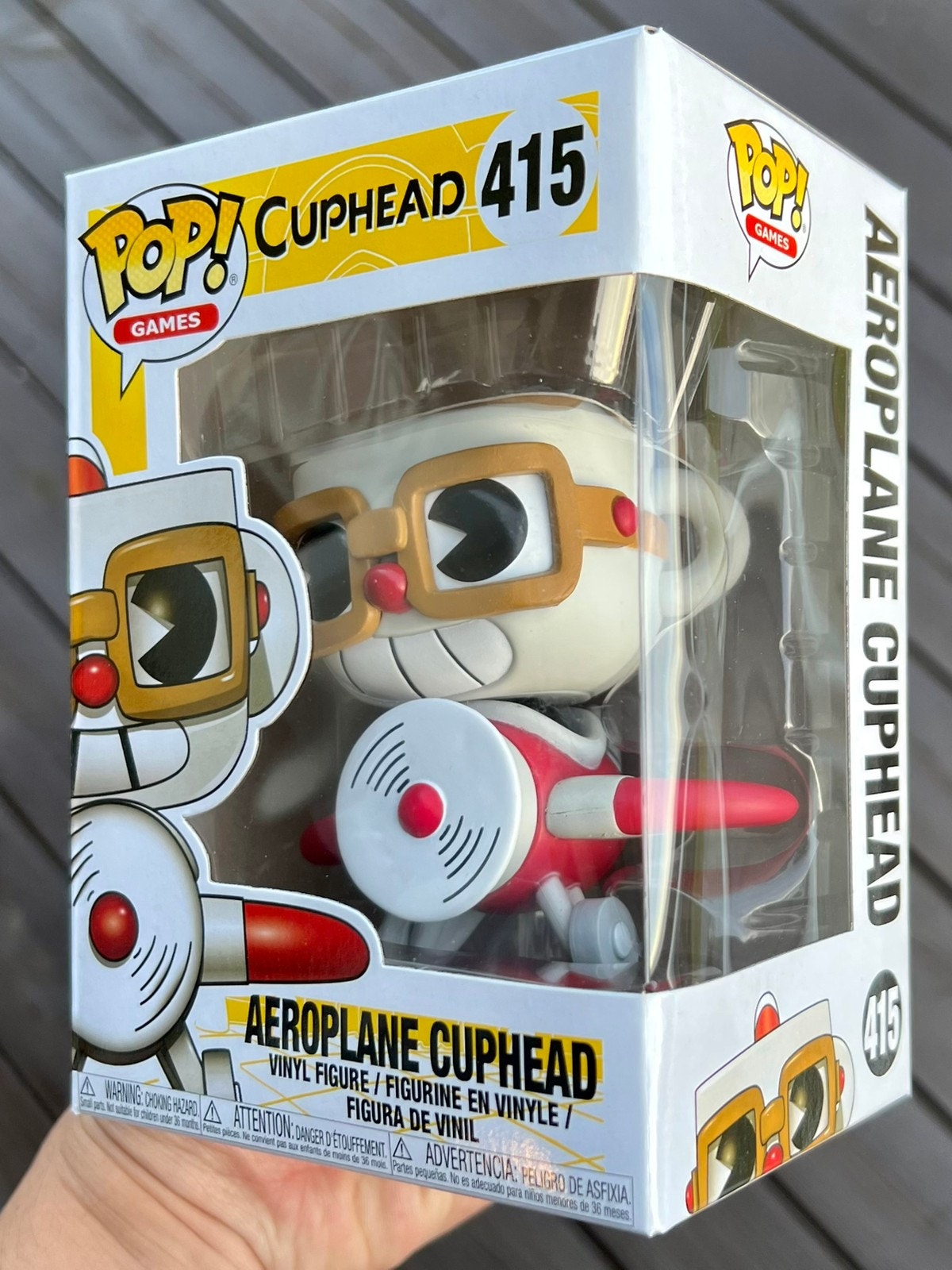 Funko Pop! Aeroplane Cuphead Cuphead (415) FINN-torget