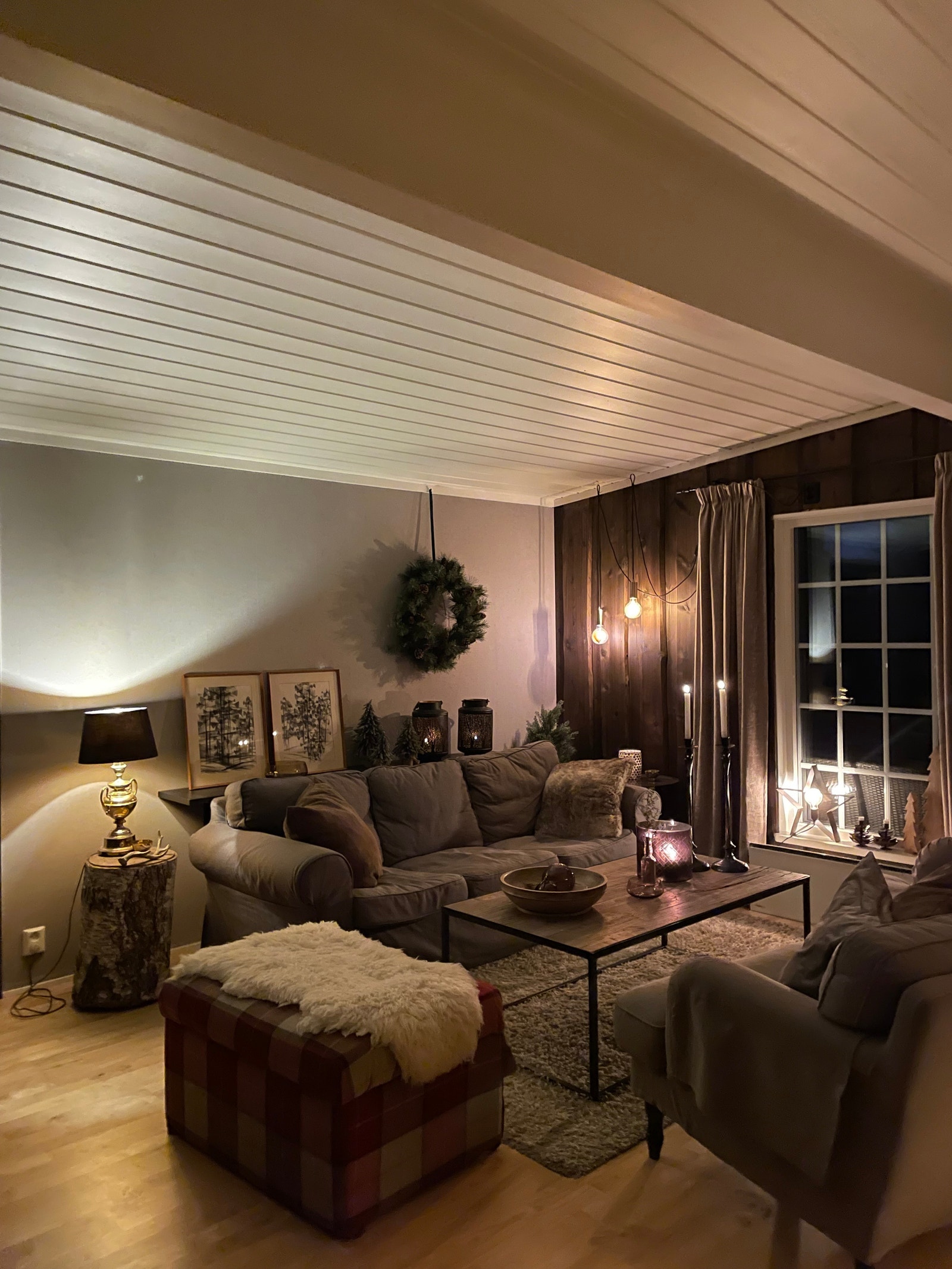 Sofakrok på kjøkkenet Galleribilde