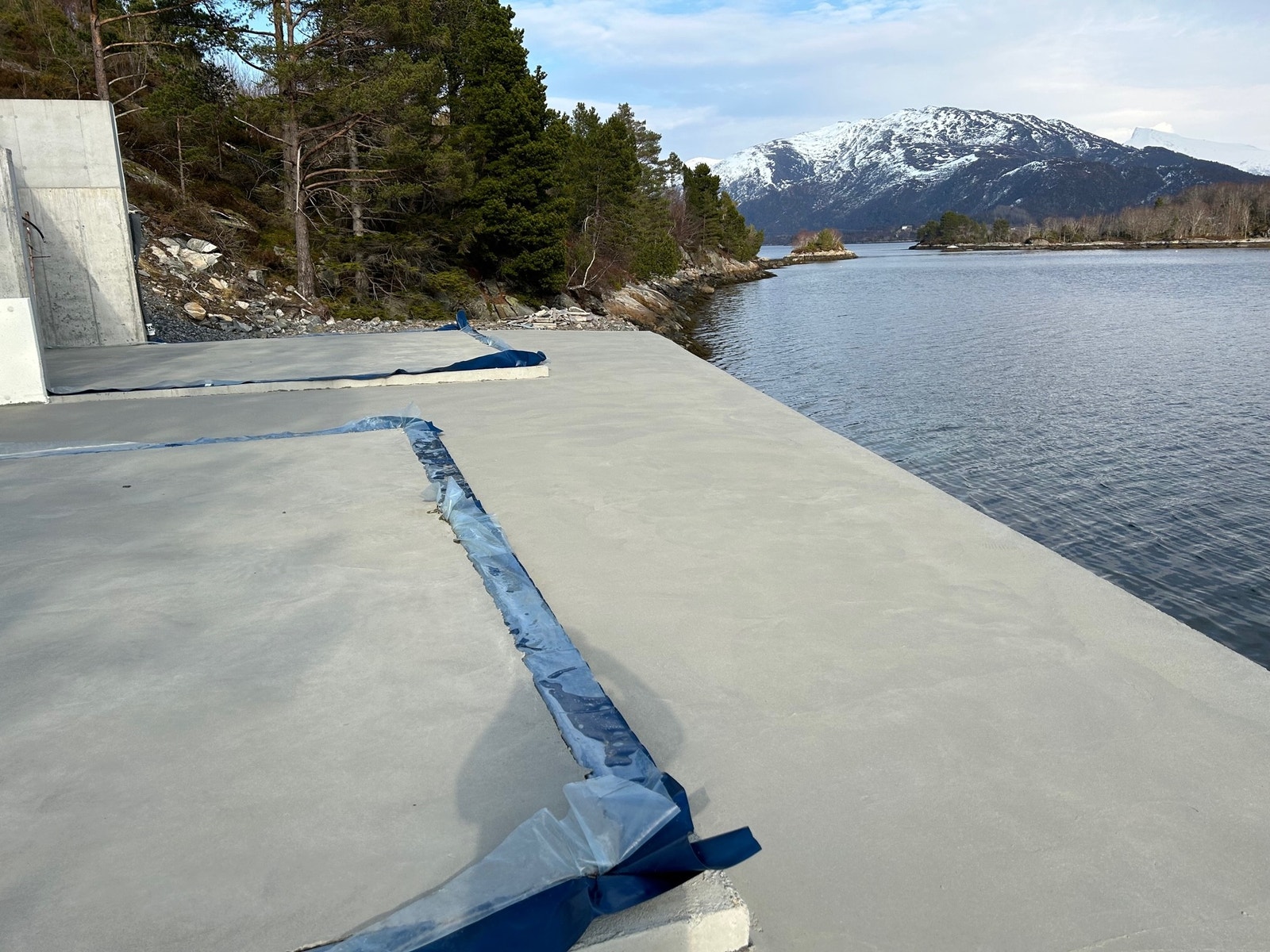 Betongplater ferdige Galleribilde