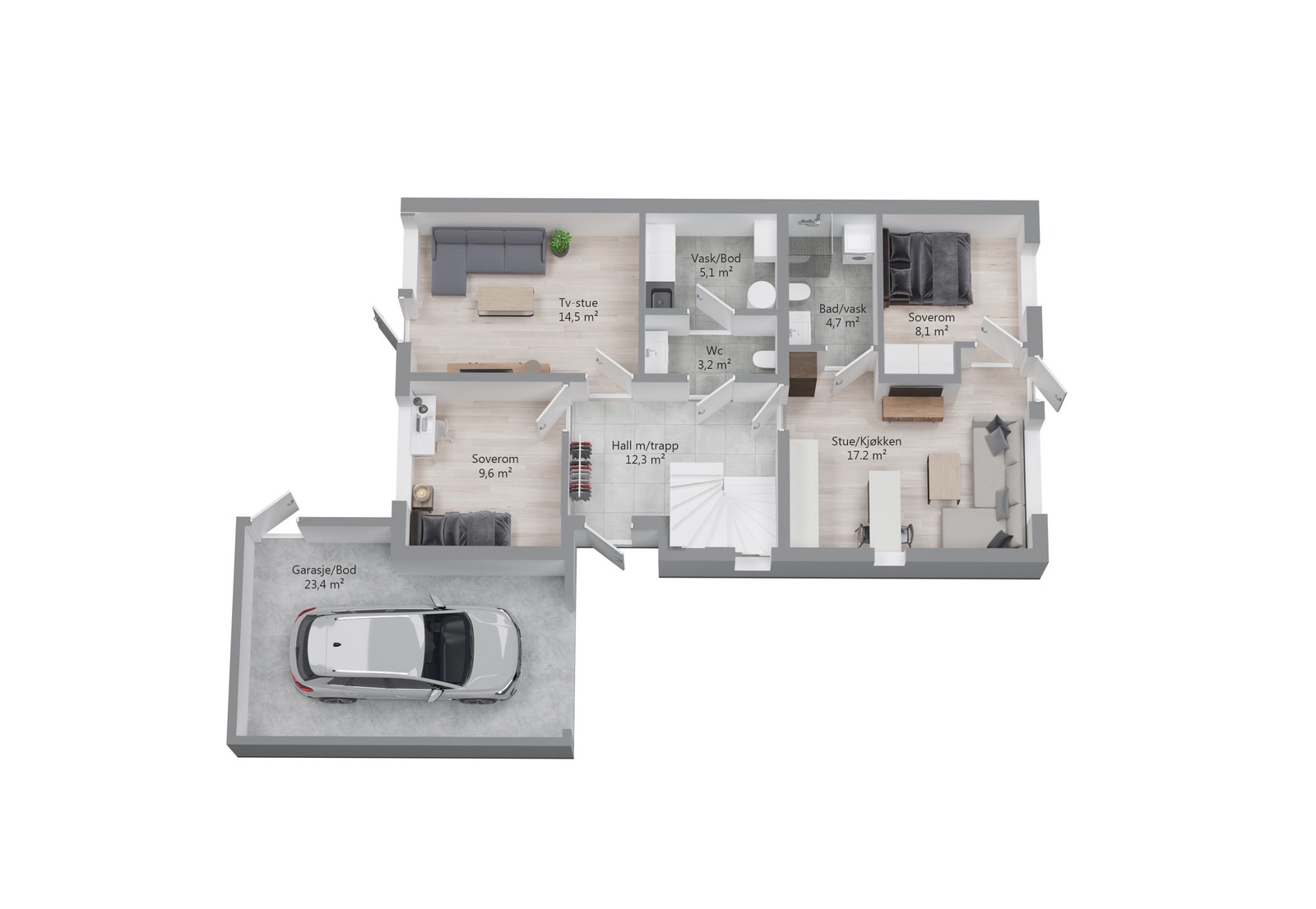 1. etasje. Galleribilde