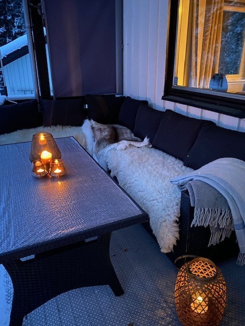 Stor veranda Galleribilde