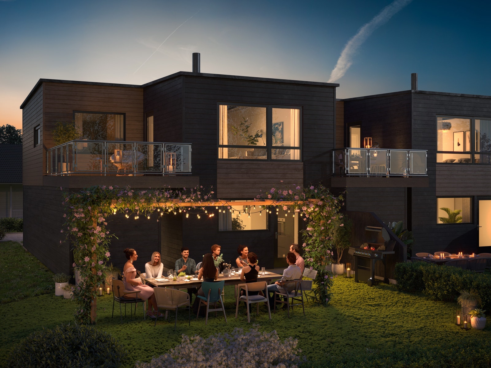 Velkommen til Traverenga - et godt sted å bo, sentralt på Åssiden. Galleribilde