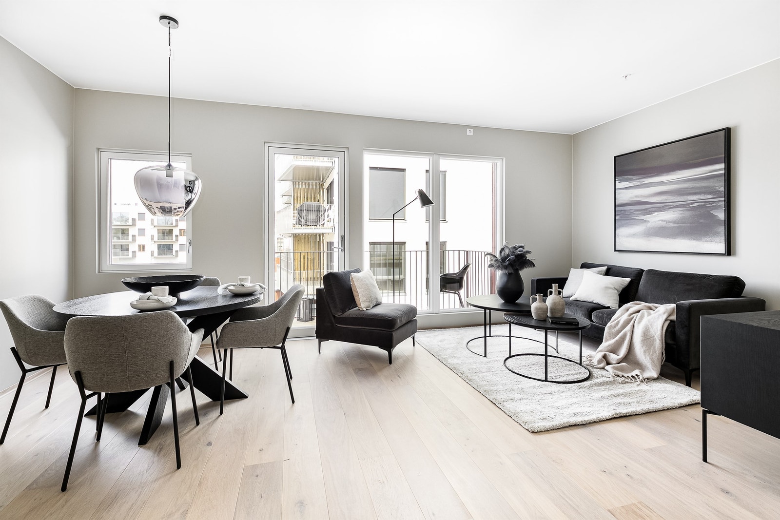 Illustrasjonsfoto fra visningsleilighet - Vannbåren gulvvarme i alle rom Galleribilde