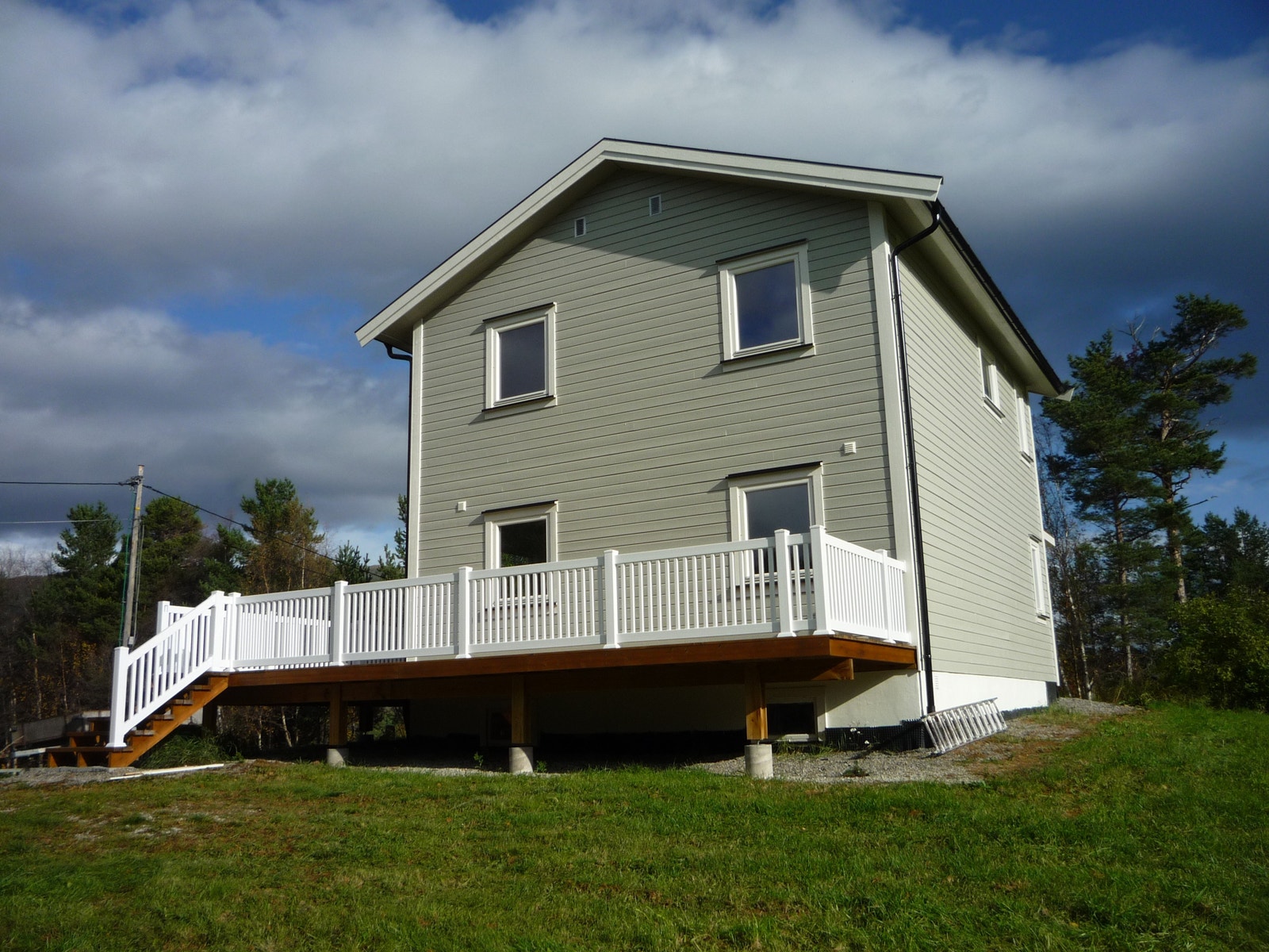 Fasade mot sør-vest Galleribilde