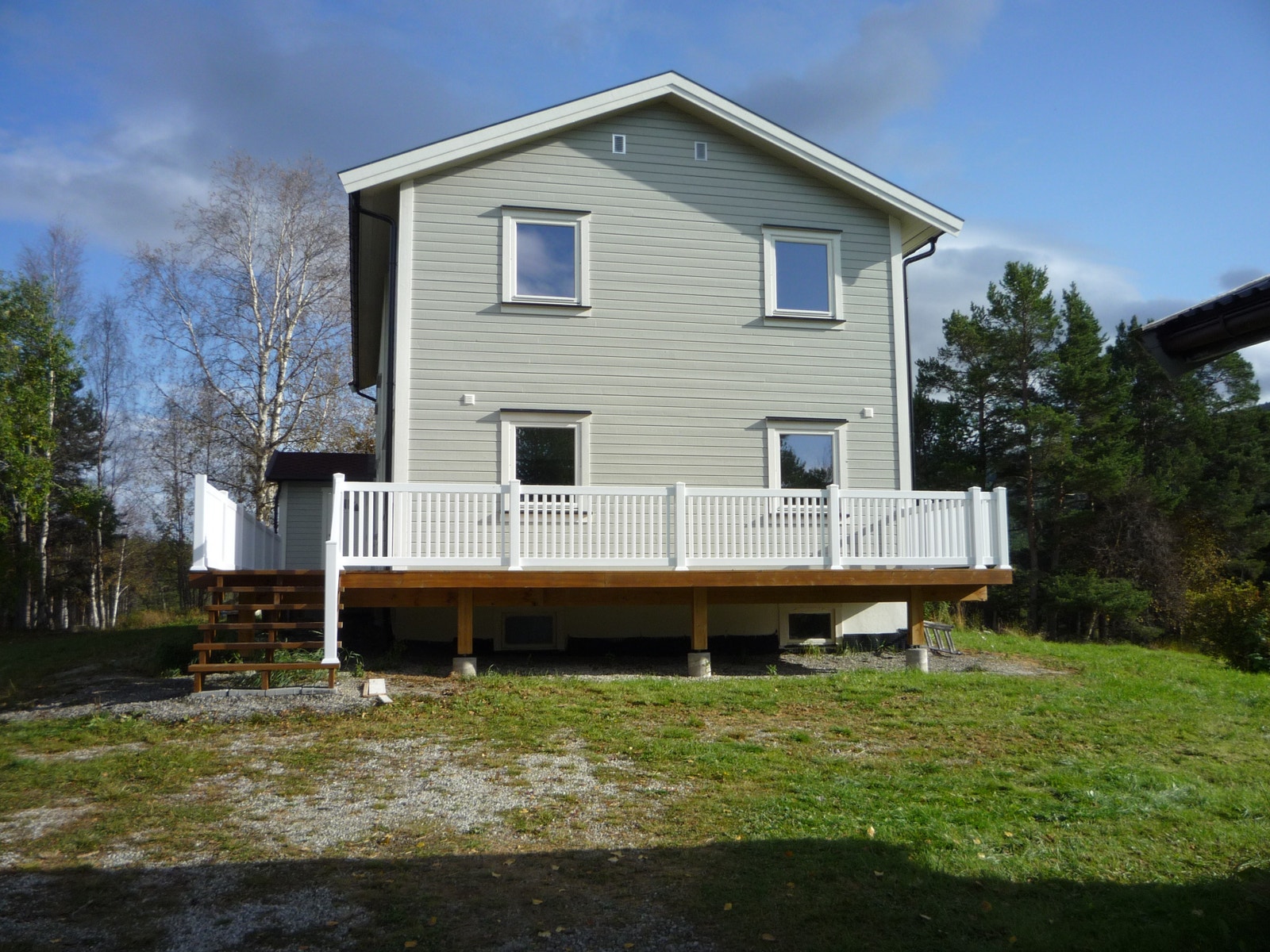 Fasade mot vest Galleribilde